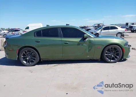 2022 Dodge Charger Scat Pack z USA, uszkodzony, nr VIN 2C3CDXGJ6NH257549